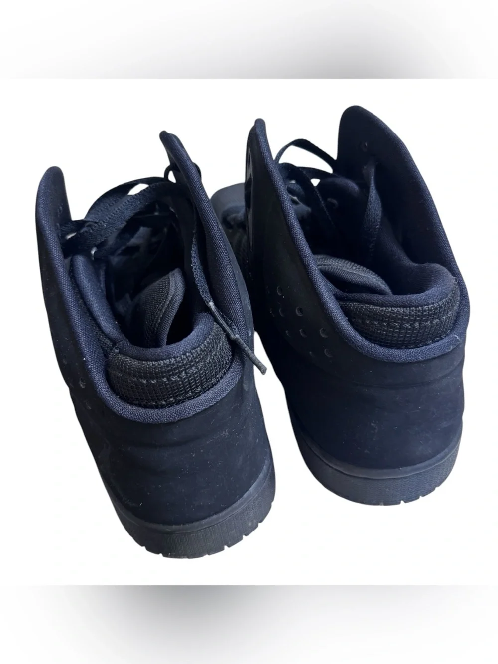 Jordan Men's All-Black High-Top Sneakers